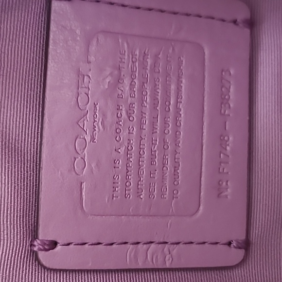 Coach Lilac Crossbody Bag - Picture 3 of 13